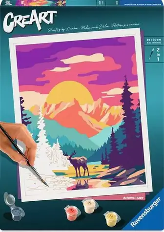 Ravensburger 120231486 CreArt Nationalpark / Alter ab: 12 Jahren / Version: international