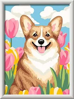 Ravensburger 120232582 CreArt Silky Corgi / Alter ab: 9 Jahren / Version: International