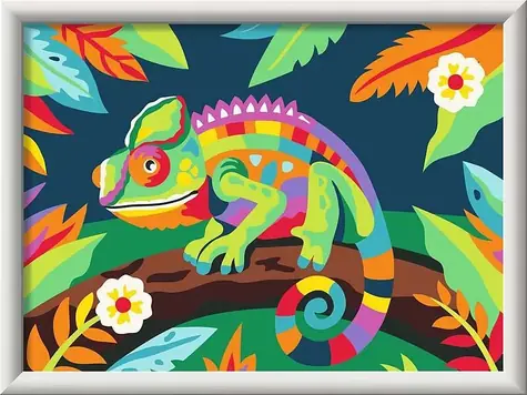 Ravensburger 120232605 CreArt Buntes Chamäleon / Alter ab: 9 Jahren / Version: International