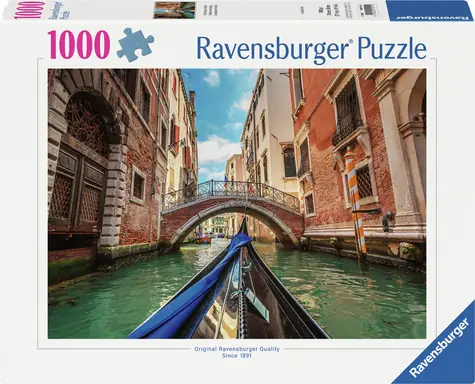 Ravensburger 120019114 Venedig-Kreuzfahrt, 1000 Teile / ab 14 Jahren / Ausführung: International