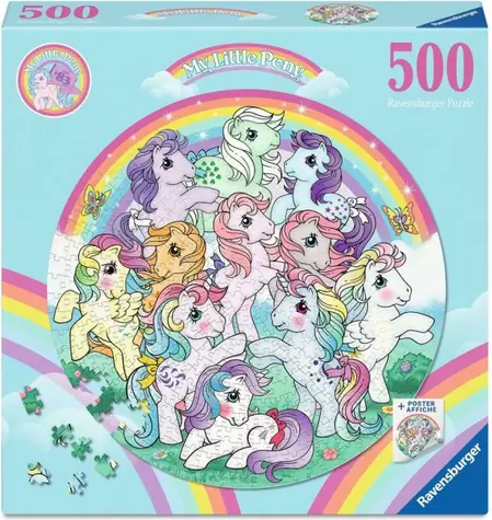 Ravensburger 120018230 Kreispuzzle: My Little Pony, 500 Teile / ab 12 Jahren / Version: International