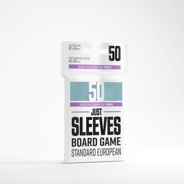 Gamegenic: Just Sleeves - Standard European (50)
