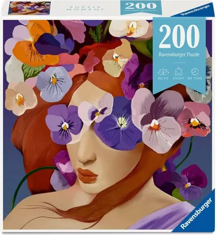Ravensburger 120017790 Blütenkopf Veilchen 200 Teile / Alter ab: 8 Jahren / Ausführung: international