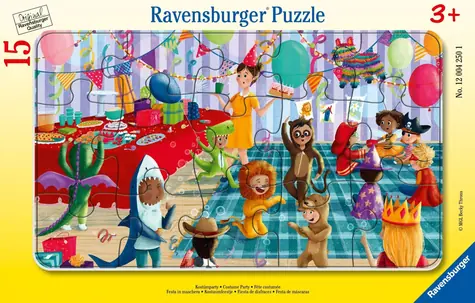 Ravensburger 120042501 Kostümparty 15-teilig / Alter ab: 3 Jahren / Ausführung: international