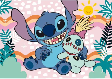Clementoni 26331 Puzzle Stitch 60 Teile / ab 5 Jahren