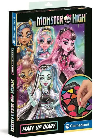 Clementoni Set Make UP Diary Monster High / ab 6 Jahren