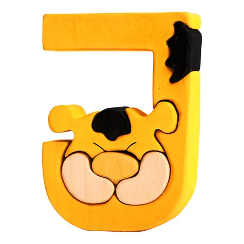 Fauna Alphabet Buchstabe J Jaguar / ab 3 Jahren