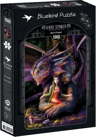 BlueBird Puzzle Mystischer Drache / 1000 Teile / ab 14 Jahren