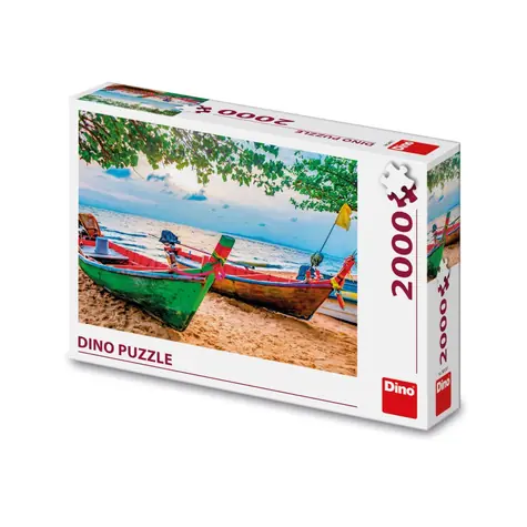 Dino -Fischerboot-Puzzle / 2000 Teile / ab 15 Jahren