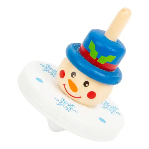 Small Foot Weihnachtskreisel 1 Stück Schneemann