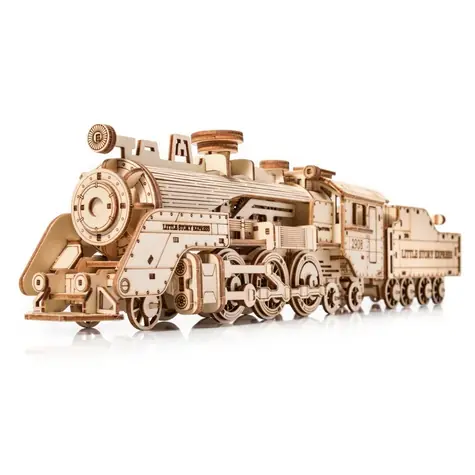 Little Story 3D-Holzpuzzle Dampflokomotive