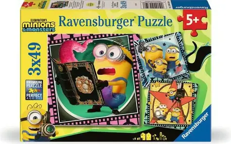 Ravensburger 120043508 Minions 3 3x49 Teile / ab 5 Jahren 