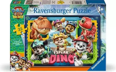 Ravensburger 120043669 Paw Patrol: Dinosaurier-Film / 35 Teile / ab 3 Jahren 