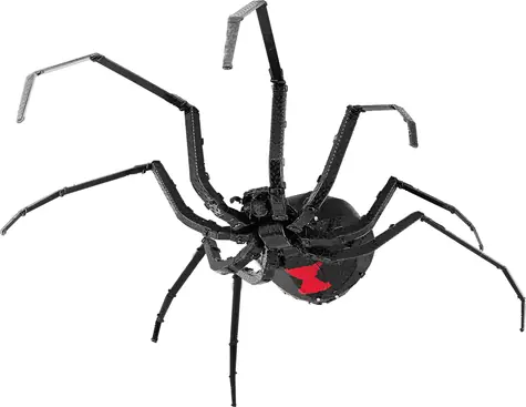 Metal Earth 3D-Puzzle Black Widow / ab 14 Jahren