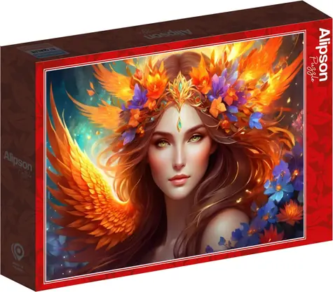 ALIPSON Puzzle „Geheimnisvolle Frau“ / 1000 Teile / ab 14 Jahren