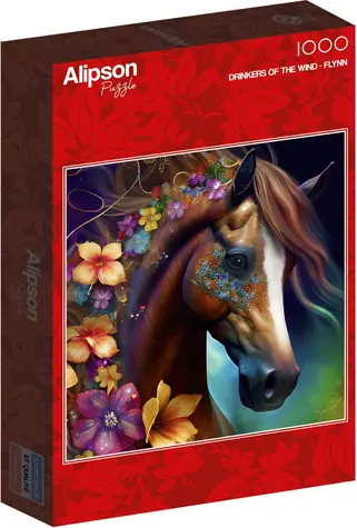 ALIPSON Quadratisches Puzzle Windliebhaber / 1000 Teile / ab 14 Jahren