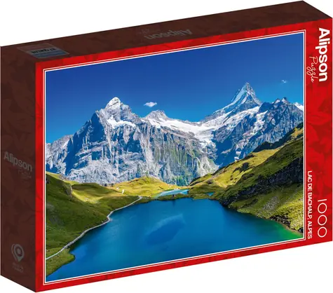 ALIPSON Puzzle Bachalpsee, Alpen / 1000 Teile / ab 14 Jahren