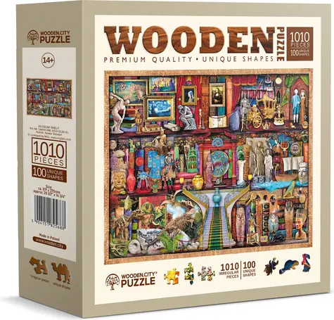 Wooden City Holzpuzzle Museumsregal / 1010 Teile / ab 14 Jahren