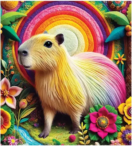 Wooden City Holzpuzzle Capybara / 20 Teile / ab 5 Jahren
