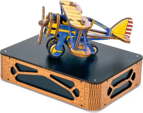 Wooden City 3D-Holzpuzzle Doppeldecker, limitierte Auflage / 65 Teile / ab 14 Jahren