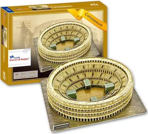 CLEVER&HAPPY 3D-Puzzle Kolosseum / 84 Teile / ab 3 Jahren