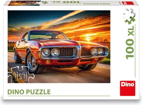Dino Firebird im Sonnenuntergang / 100 Stück / XL / ab 5 Jahren