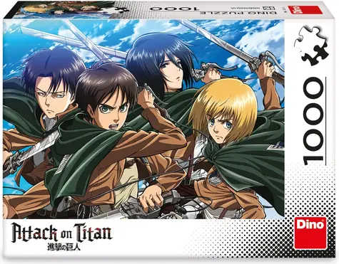 Dino Anime: Attack on Titan / 1000 Stück / ab 15 Jahren