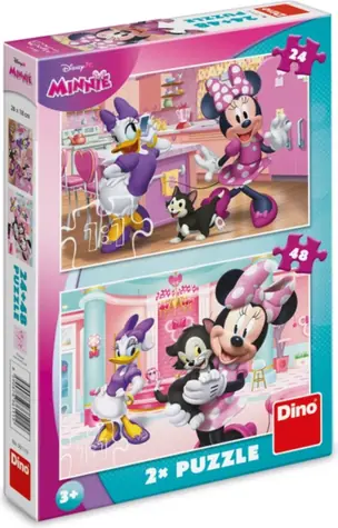 Dino Minnie und Figaro / 24+48 Teile / ab 4 Jahren