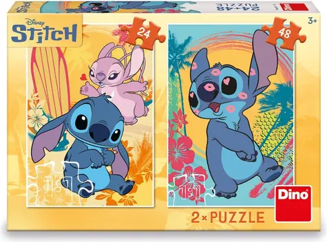 Dino Stitch in Love / 24+48 Teile / ab 4 Jahren