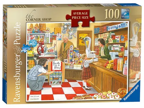 Ravensburger Puzzle Corner Shop / 100 Teile / ab 6 Jahren