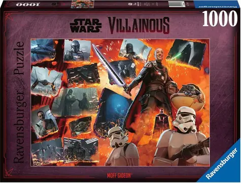 Ravensburger Puzzle Star Wars Schurken: Moff Gideon / 1000 Teile / ab 14 Jahren