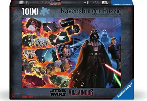 Ravensburger Puzzle Star Wars Bösewicht: Darth Vader / 1000 Teile / ab 14 Jahren