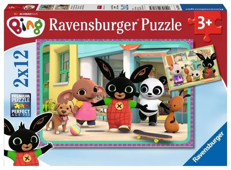 Ravensburger Puzzle Bing / 2x12 Teile / ab 3 Jahren