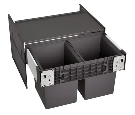 Blanco Select - Eingebauter, unterteilter Abfallbehälter - Volumen 34 l 