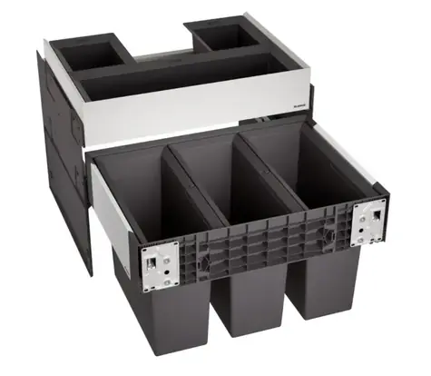 Blanco Select - Eingebauter, unterteilter Abfallbehälter - Volumen 45 l 