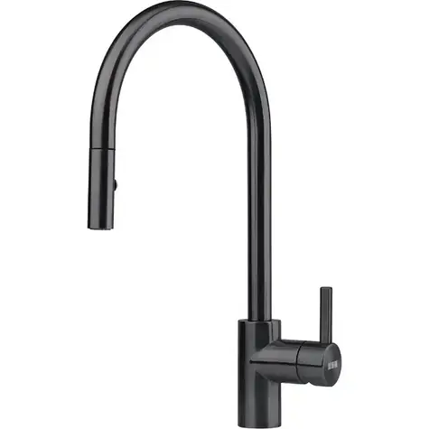 Franke Eos Neo - Spültischarmatur FC 0045.502 mit Ausziehbrause, schwarz 