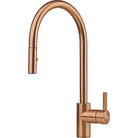 Franke Eos Neo - Spültischarmatur FC 0045.505 mit Ausziehbrause, Kupfer 