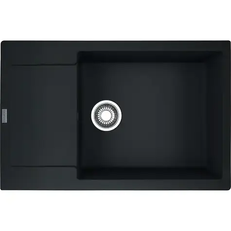 Franke Maris - Fragranite Spülbecken MRG 611-78 BB 78x50 cm matt schwarz 