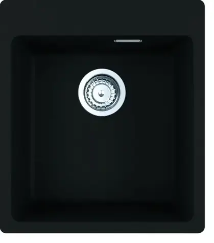 Franke Maris - Fragranite Spülbecken MRG 610-39 FTL 44x50 cm matt schwarz 