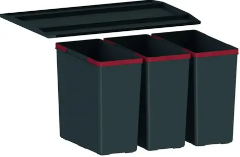 Franke Sorters - Einbauabfallbehälter Easysort 600-3-0 
