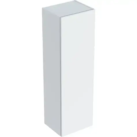 Geberit Smyle Square - Hochschrank 118 x 36 cm, glänzend weiß 