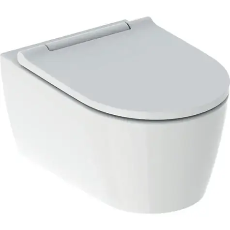 Geberit ONE - Wand-WC mit Softclose-Sitz | TurboFlush | KeraTect | Weiß