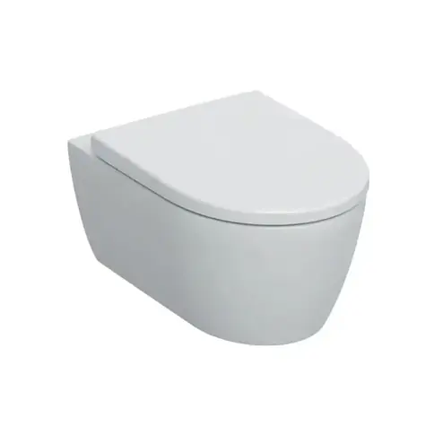 Geberit iCon - Wand-WC mit Sitz | Randlos | SoftClose | Alpinweiß