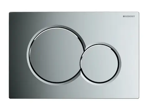 Geberit Sigma01 - Unterputztaster, glänzendes Chrom 