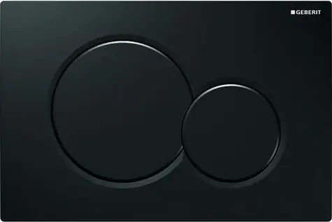 Geberit Sigma01 - Spülknopf schwarz 