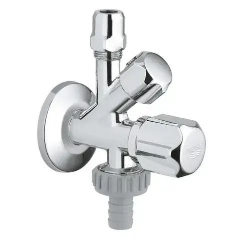Grohe Universal - Original WAS Kombi-Winkelventil verchromt 