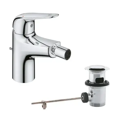Grohe Swift - Bidetarmatur mit Auslauf, verchromt 
