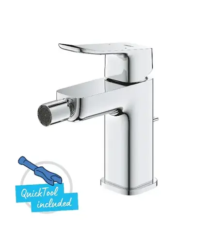 Grohe Dice - Bidetarmatur mit Auslauf, verchromt 