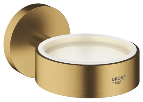Grohe Essentials - Ablage für Glas/Seife, Farbe: Gebürstet, Cool Sunrise 