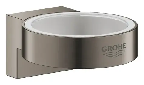 Grohe Selection - Glas-/Seifenhalter gebürstetes Graphite 
